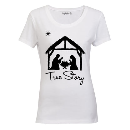 True Story - Christmas - Ladies - T-Shirt