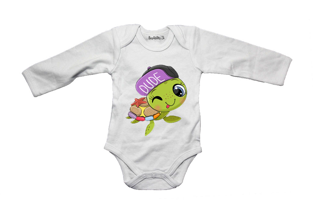 Turtle Dude - Baby Grow
