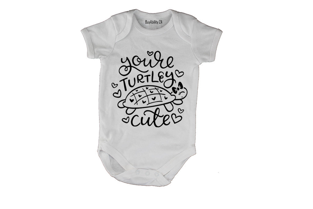 Turtley Cute - Baby Grow
