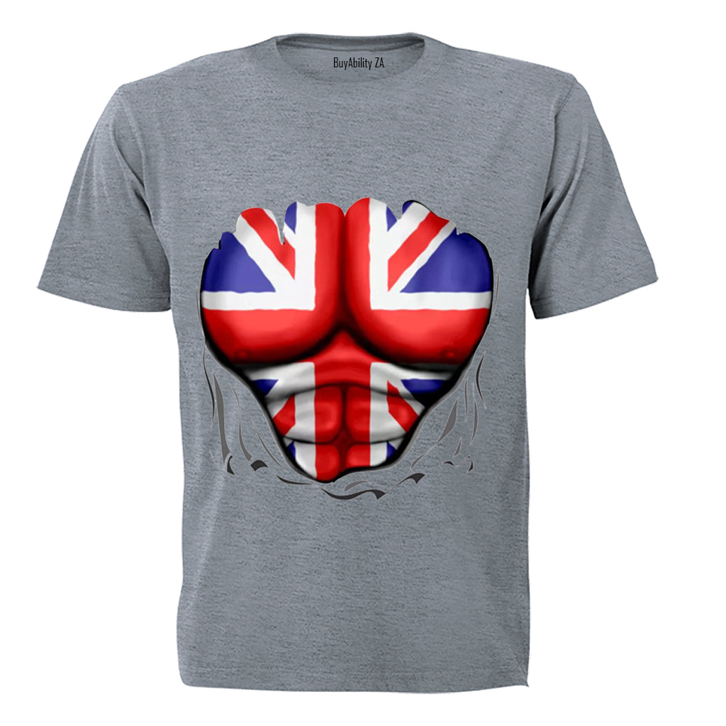 UK - Ripped Shirt Effect - Kids T-Shirt