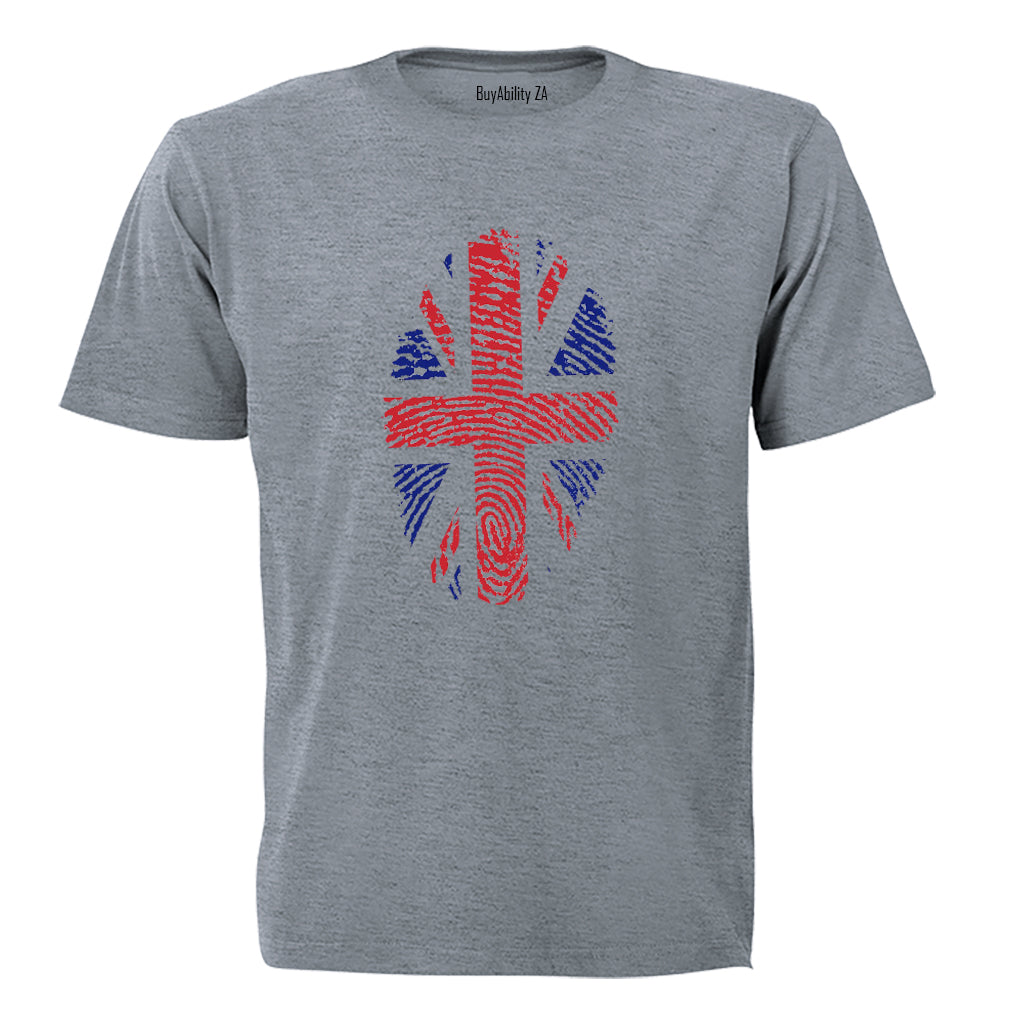 United Kingdom Thumbprint - Adults - T-Shirt - BuyAbility South Africa