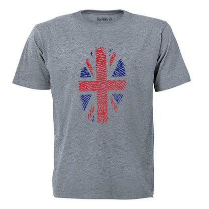 United Kingdom Thumbprint - Adults - T-Shirt - BuyAbility South Africa