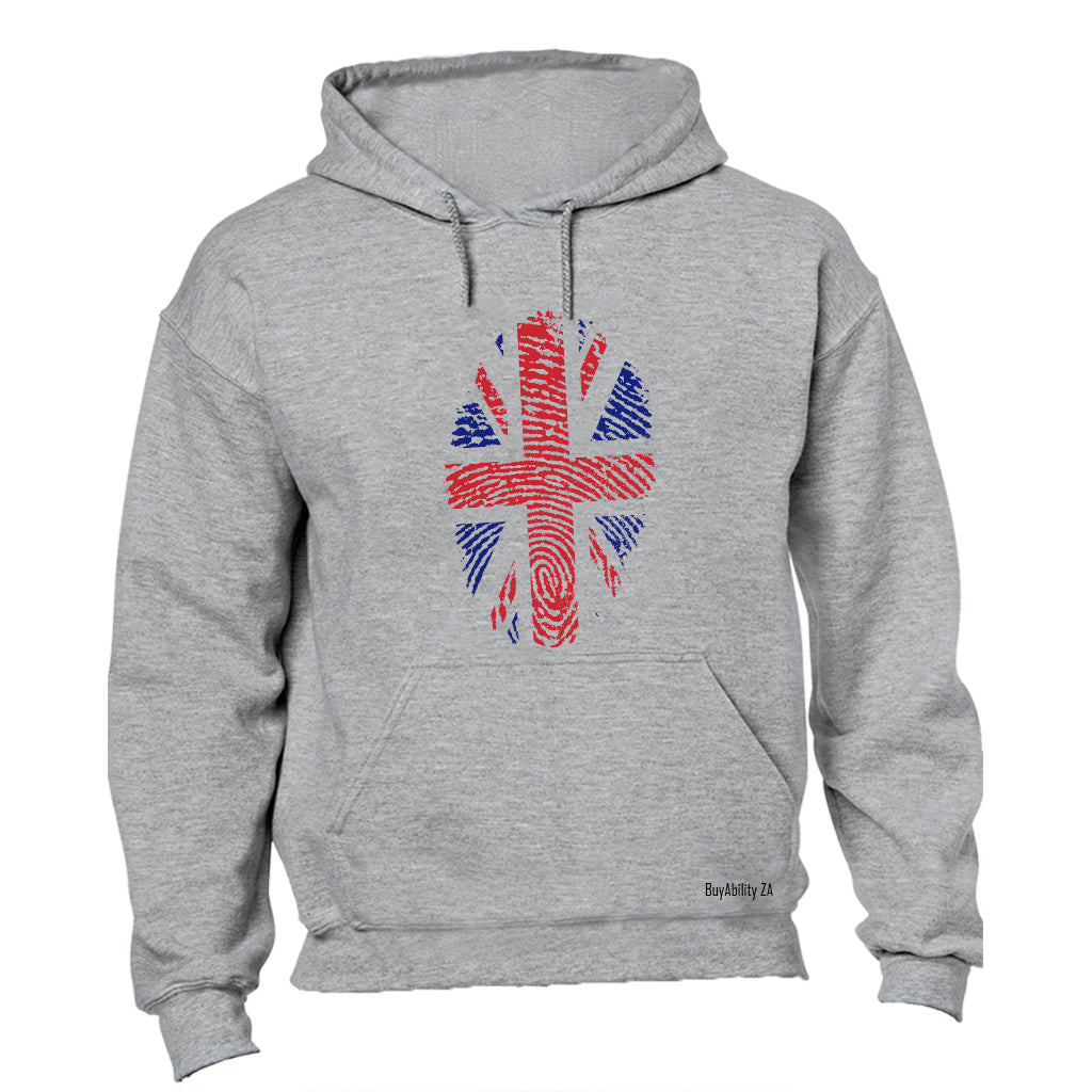 United Kingdom Thumbprint - Hoodie - BuyAbility South Africa