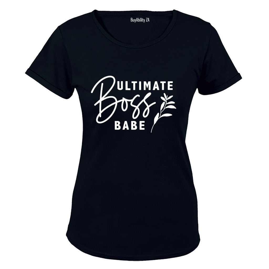 Ultimate Boss Babe - Ladies - T-Shirt - BuyAbility