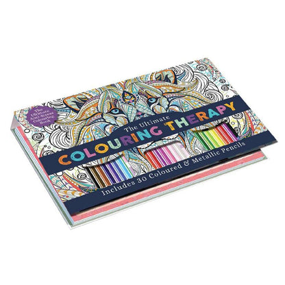 Adult Anti Stress - The Ultimate Colouring Therapy Gift Set