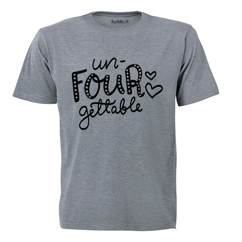 Un-FOUR-gettable - Kids T-Shirt - BuyAbility South Africa