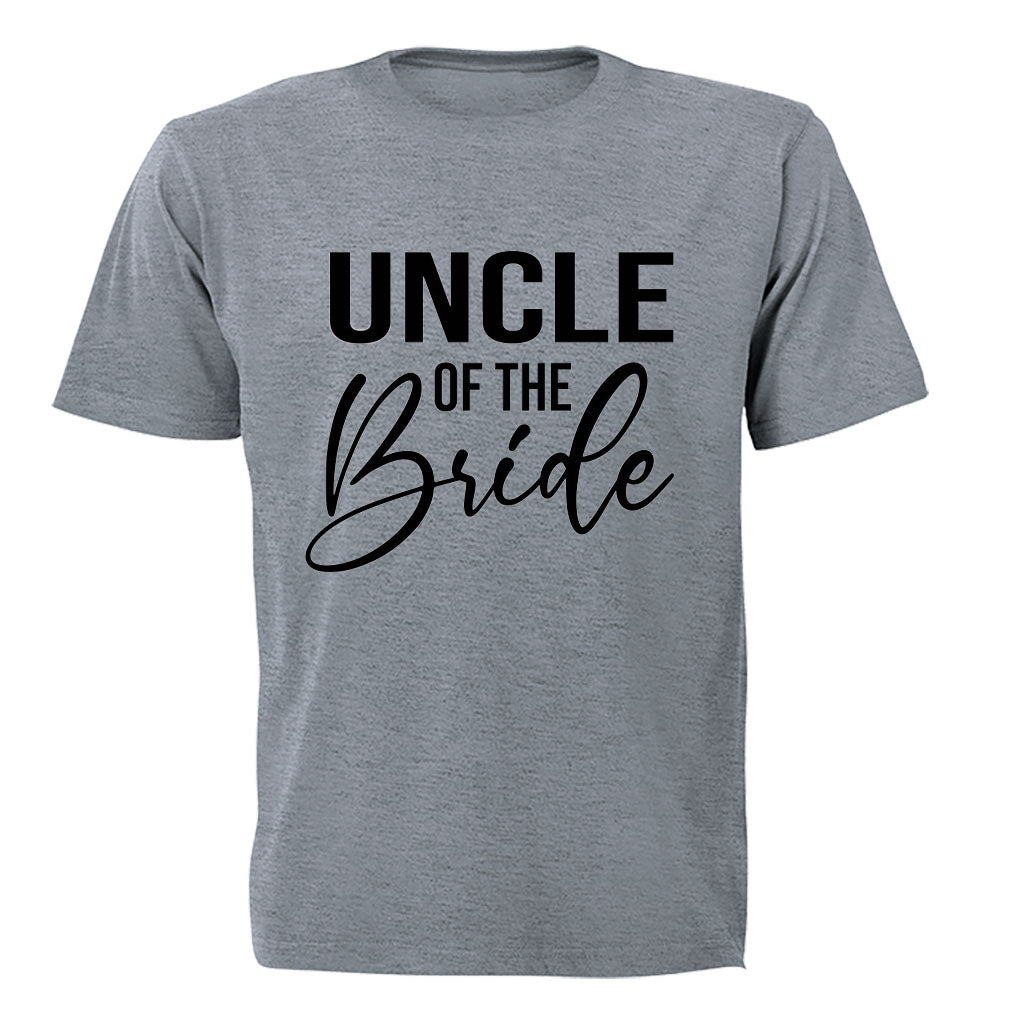 Uncle of The Bride - Adults - T-Shirt - BuyAbility South Africa