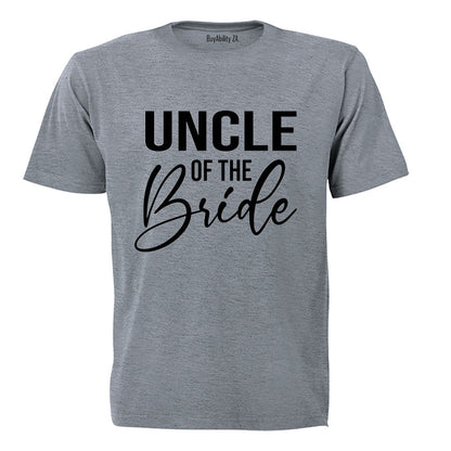 Uncle of The Bride - Adults - T-Shirt