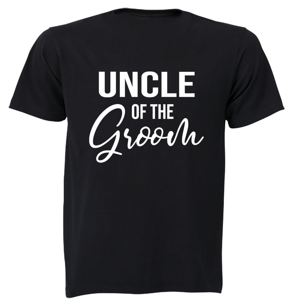 Uncle of The Groom - Adults - T-Shirt - BuyAbility South Africa
