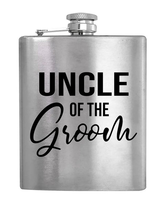 Uncle of The Groom - Hip Flask