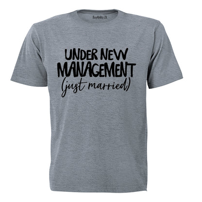 Under New Management - Just Married - Adults - T-Shirt - BuyAbility South Africa