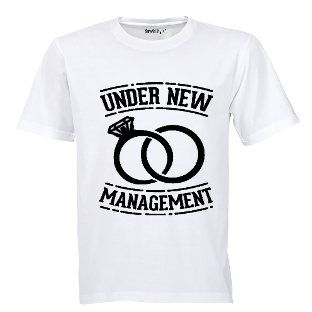 Under New Management - Rings - Adults - T-Shirt