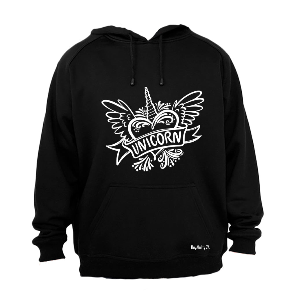 Unicorn - Tattoo Inspired - Hoodie