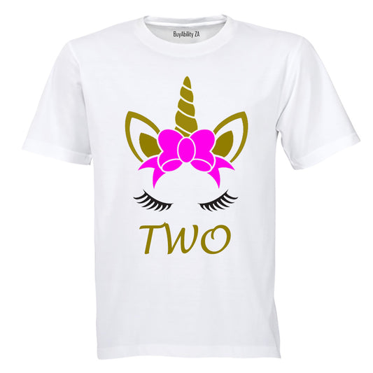 Unicorn - Two - Kids T-Shirt