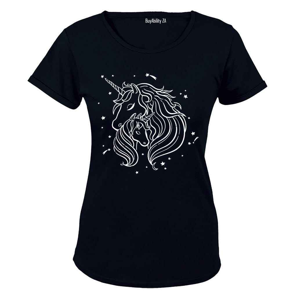 Unicorn Love - Mother & Child - Ladies - T-Shirt