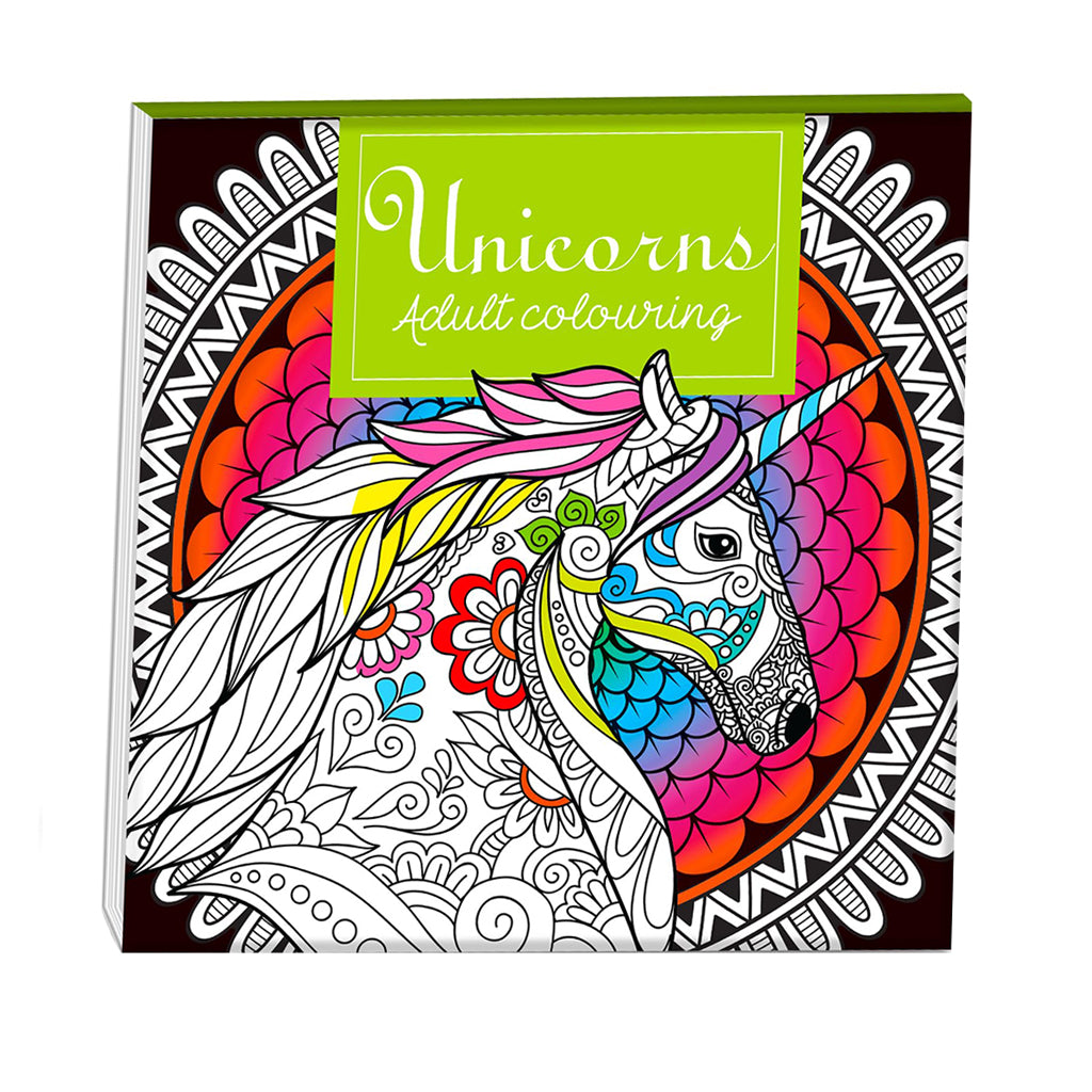 Unicorns - Adult Colouring Book