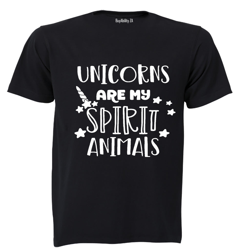 Unicorns Are My Spirit Animal - Kids T-Shirt