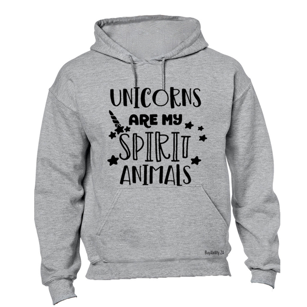 Unicorns Are My Spirit Animal - Hoodie