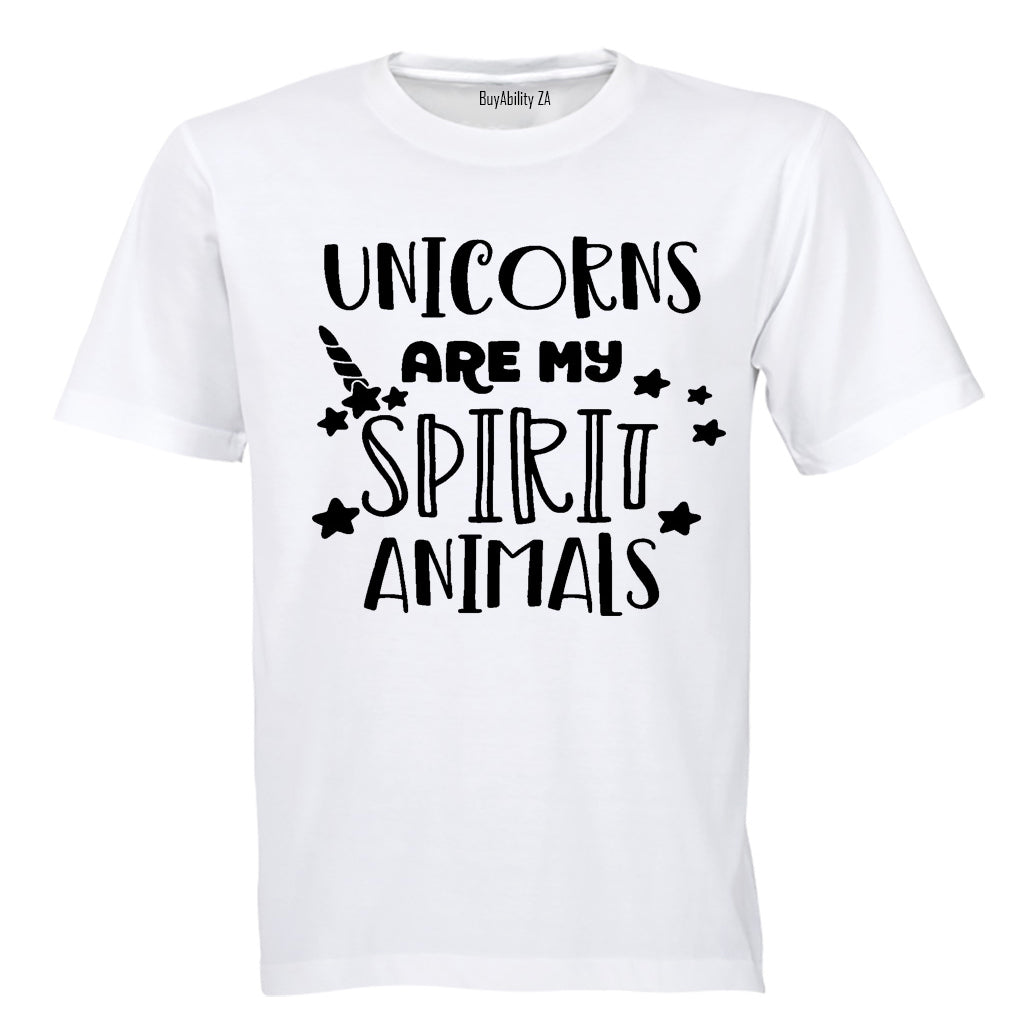 Unicorns Are My Spirit Animal - Kids T-Shirt