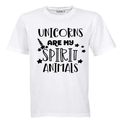 Unicorns Are My Spirit Animal - Kids T-Shirt