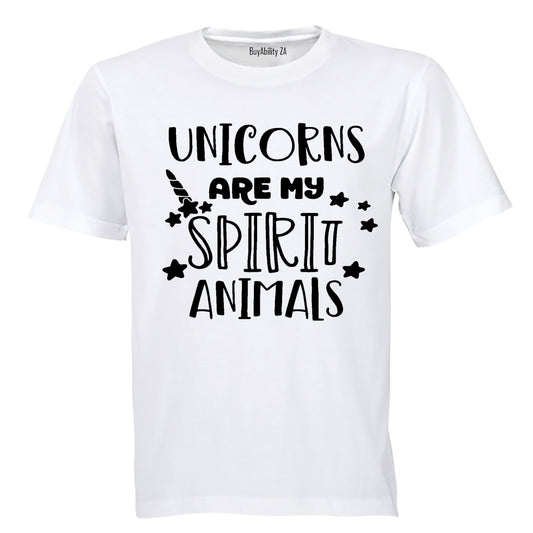Unicorns Are My Spirit Animal - Kids T-Shirt
