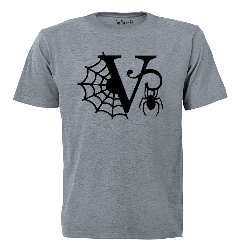 V - Halloween Spiderweb - Kids T-Shirt