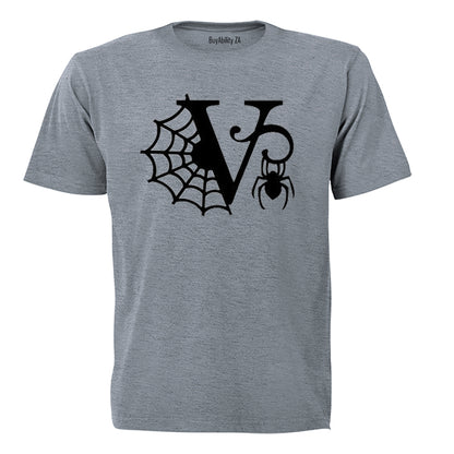 V - Halloween Spiderweb - Kids T-Shirt