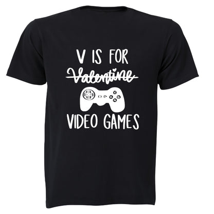 Valentine - Video Games - Adults - T-Shirt - BuyAbility South Africa
