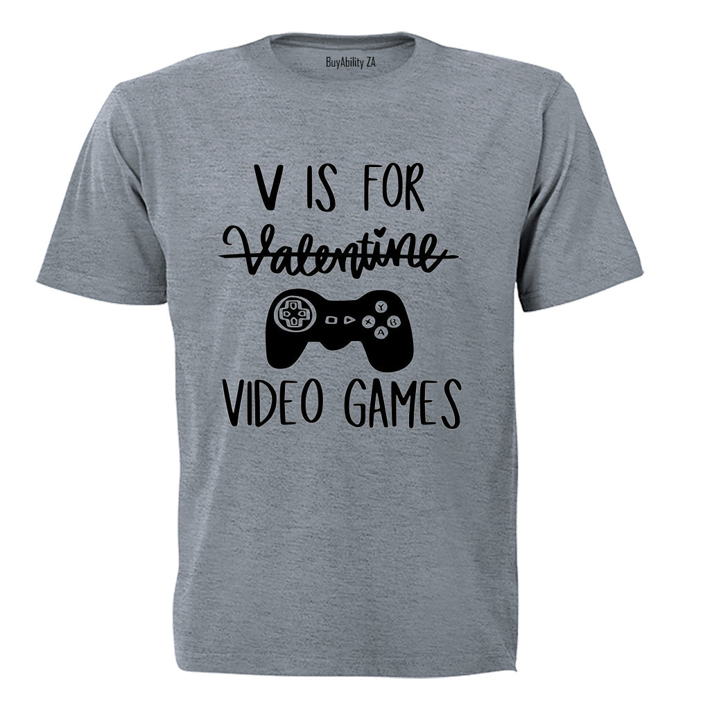 Valentine - Video Games - Adults - T-Shirt