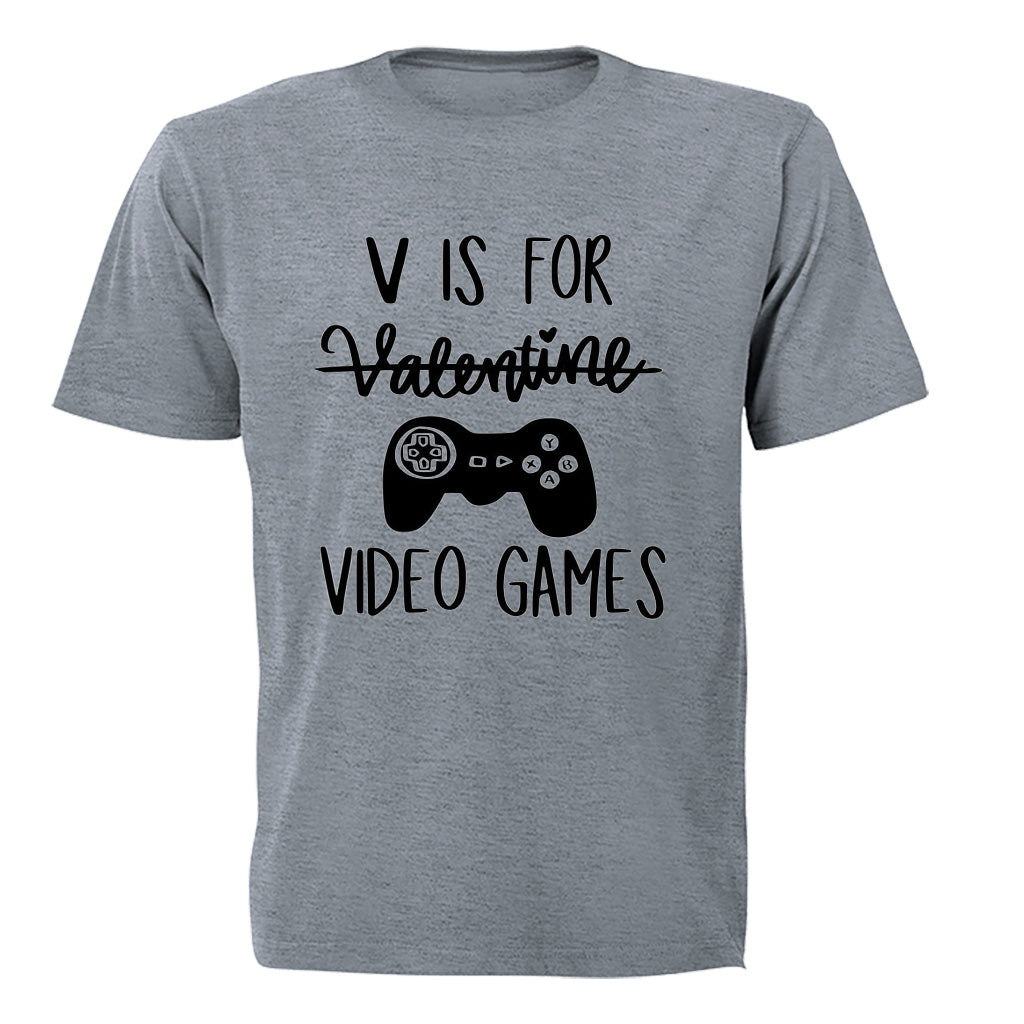 Valentine - Video Games - Adults - T-Shirt - BuyAbility South Africa