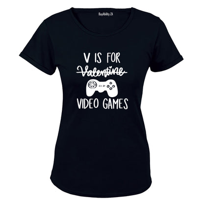 Valentine - Video Games - Ladies - T-Shirt