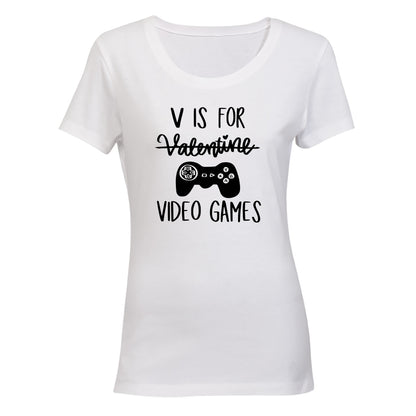 Valentine - Video Games - Ladies - T-Shirt - BuyAbility South Africa