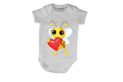 Valentine Bee - Baby Grow