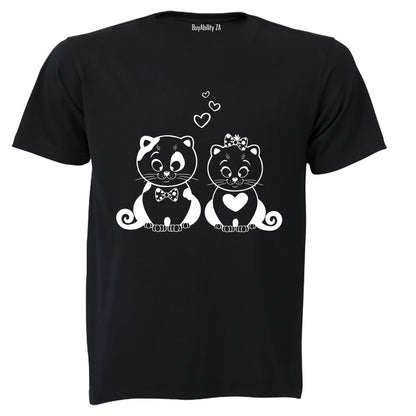 Valentine Cats - Adults - T-Shirt