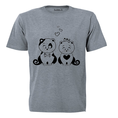 Valentine Cats - Kids T-Shirt