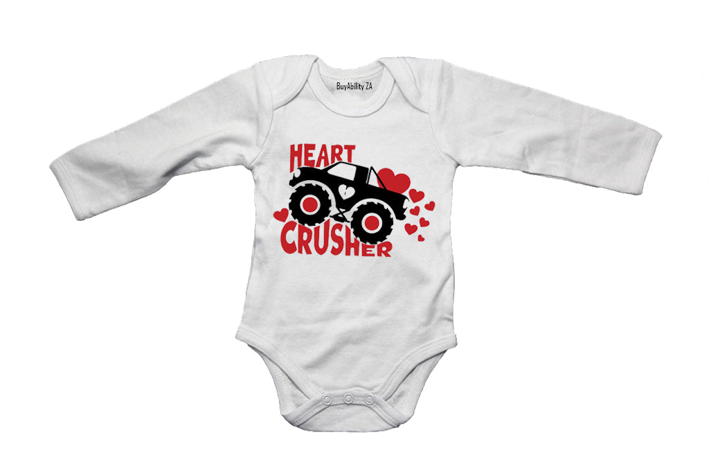 Valentine - Heart Crusher - Baby Grow