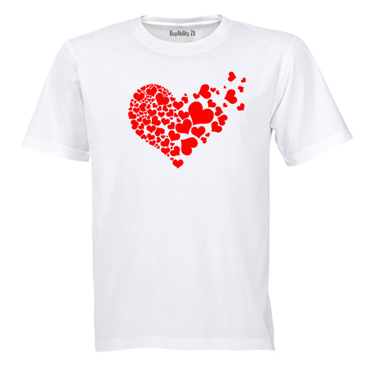 Valentine Hearts - Kids T-Shirt