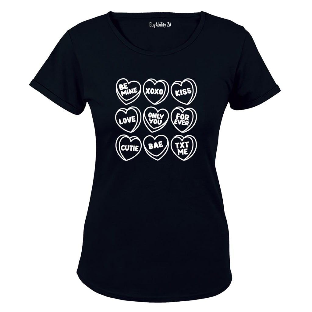 Valentine Messages - Ladies - T-Shirt - BuyAbility South Africa