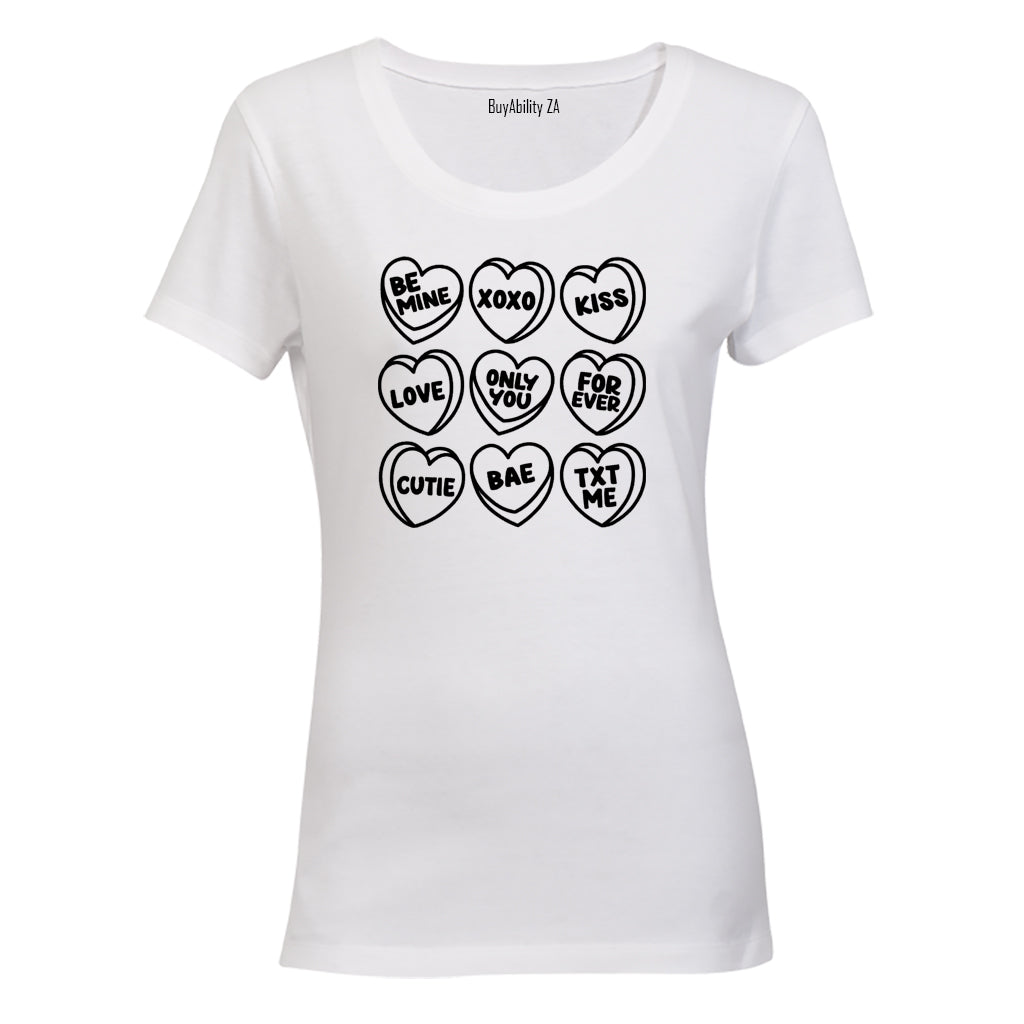 Valentine Messages - Ladies - T-Shirt - BuyAbility South Africa