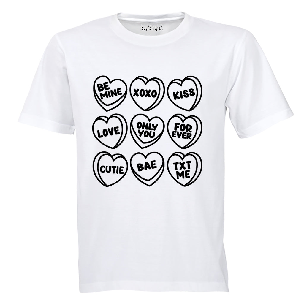 Valentine Messages - Kids T-Shirt - BuyAbility South Africa