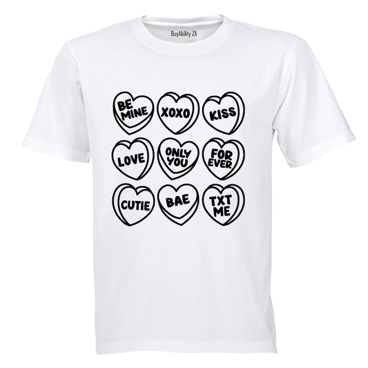 Valentine Messages - Kids T-Shirt - BuyAbility South Africa