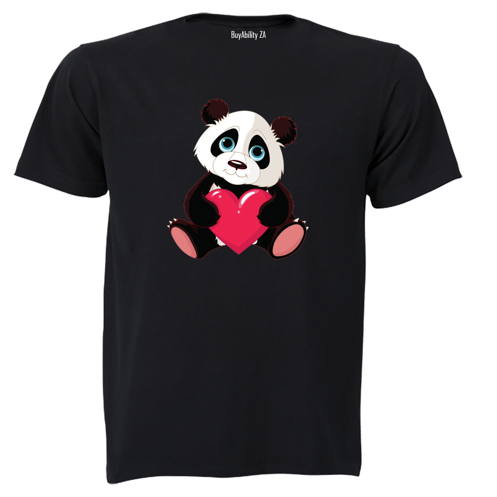 Valentine Panda - Kids T-Shirt