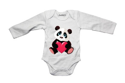 Valentine Panda - Baby Grow