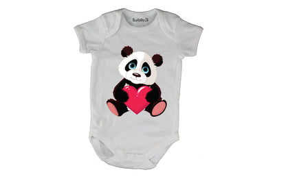 Valentine Panda - Baby Grow