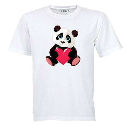 Valentine Panda - Kids T-Shirt