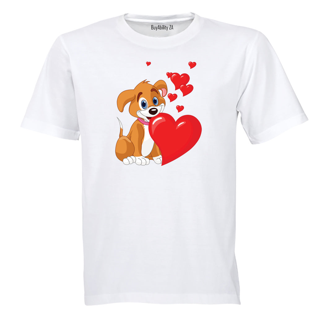 Valentine Puppy - Kids T-Shirt