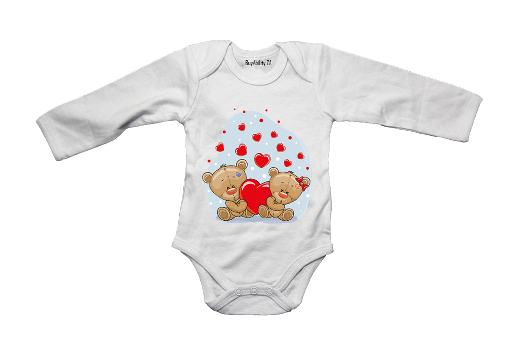 Valentine Teddies - Baby Grow