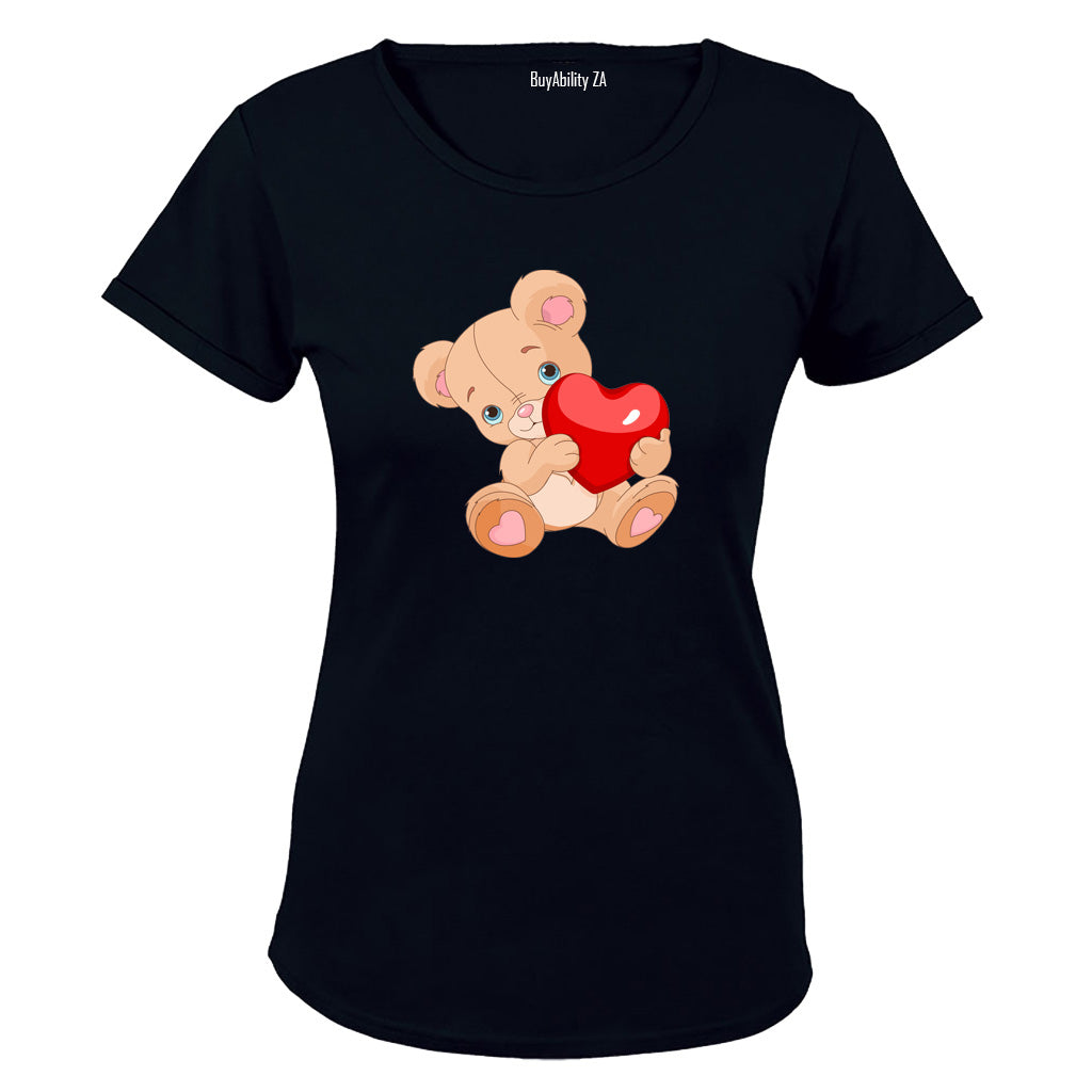 Valentine Teddy - Ladies - T-Shirt - BuyAbility