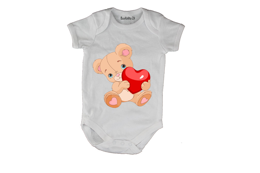 Valentine Teddy - Baby Grow