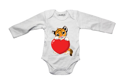 Valentine Tiger - Baby Grow